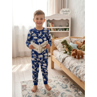 Дитяча піжама з принтом "Динозаври" 