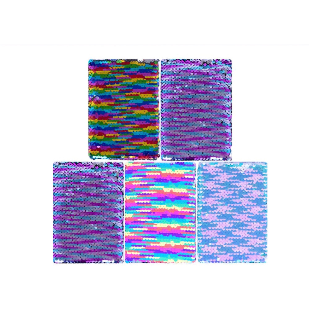 Блокнот з паєтками 15×10,5см