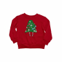 Новорічний джемпер із ялинкоб