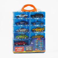 Металопластиковий бокс із машинками