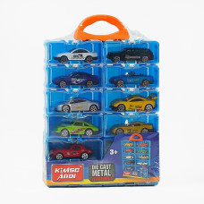 Металопластиковий бокс із машинками