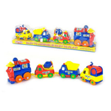 Паровозик із машинками