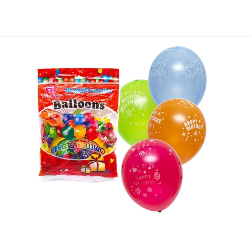 Повітряні кульки Happy birthday