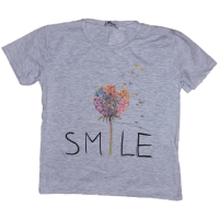 Сіра футболка Smile
