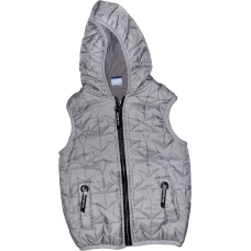 Сіра жилетка на флісі