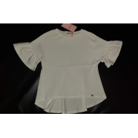 Молочна футболка oversize