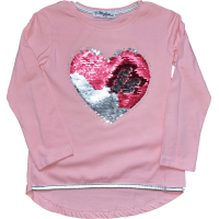 Рожева тунічка із сердечком