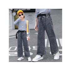 Чорні джинси кюлоти із котоновим регланом