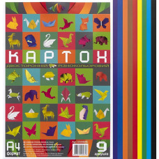 Набір кольорового двостороннього картону