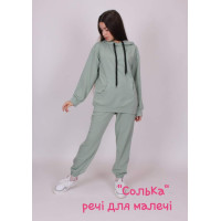 Фісташковий костюм для дівчинки