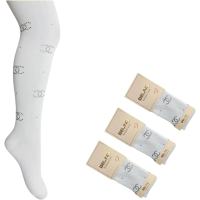 Білі колготи Chanel