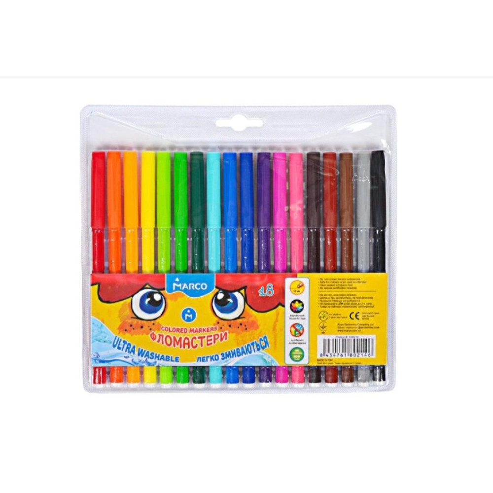 Фломастери від ТМ Marco