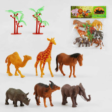 Набір диких тварин , 6 шт., у пакеті Набір диких тварин , 6 шт., у пакеті