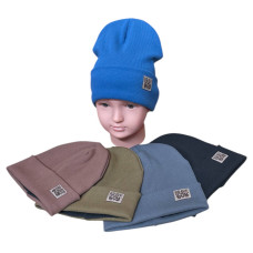 Шапочка на флісі "Brave boy" Шапочка на флісі "Brave boy"