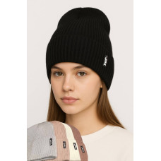 В'язана одношарова шапка В'язана одношарова шапка