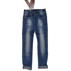 Стрейчові блакитні джинси